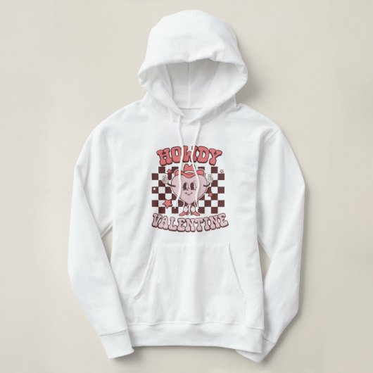 hallo valentijns koe hoodie (Design voorkant)