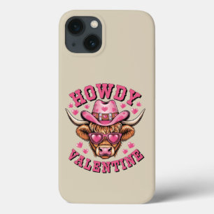 Hallo Valentijns Koe Valentijnsdag Coquette Liefde Case-Mate iPhone Case