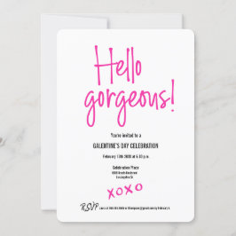 Hallo Valentijnsdag Kaart