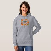 Hallo Vallen bladeren en eikels Hoodie (Voorkant volledig)