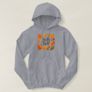 Hallo Vallen bladeren en eikels Hoodie