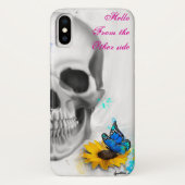 hallo van andere zijvlinderschedel Case-Mate iPhone case (Achterkant)