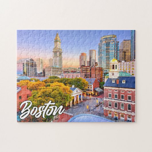 Hallo Van Boston, Massachusetts, Verenigde Staten Legpuzzel (Horizontaal)
