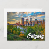 Hallo Van Calgary, Alberta, Canada Briefkaart (Voorkant / Achterkant)