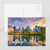 Hallo Van Calgary, Alberta, Canada Briefkaart (Voorkant / Achterkant)