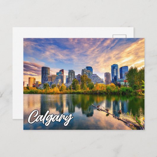 Hallo Van Calgary, Alberta, Canada Briefkaart (Voorkant / Achterkant)