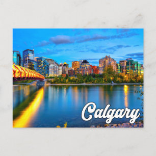 Hallo Van Calgary, Alberta, Canada Briefkaart