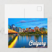 Hallo Van Calgary, Alberta, Canada Briefkaart (Voorkant / Achterkant)