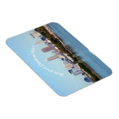 Hallo van Cleveland Ohio Lake Skyline Magnet Magneet (Rechterzijde)