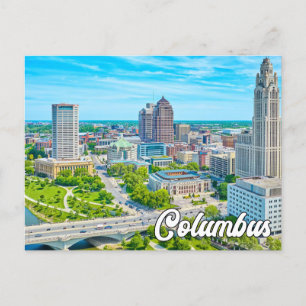 Hallo Van Columbus, Ohio, Verenigde Staten Briefkaart