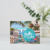 Hallo van Cuba Briefkaart (Staand voorkant)