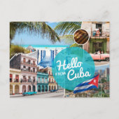 Hallo van Cuba Briefkaart (Voorkant)