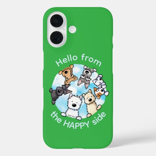 Hallo Van de blije kant Case-Mate iPhone Case (Achterkant)