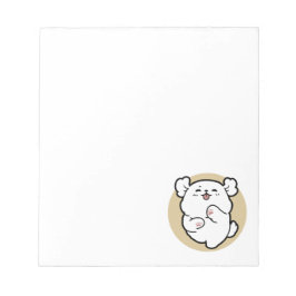 Hallo Van de geblakerde kant Notitieblok