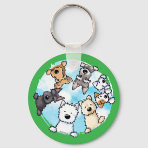 Hallo Van de Happy Side Sleutelhanger