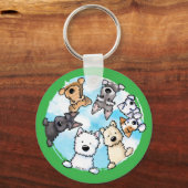 Hallo Van de Happy Side Sleutelhanger (Voorkant)