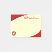 "Hallo van de schoolpsycholoog Sticky Notes (Voorkant)
