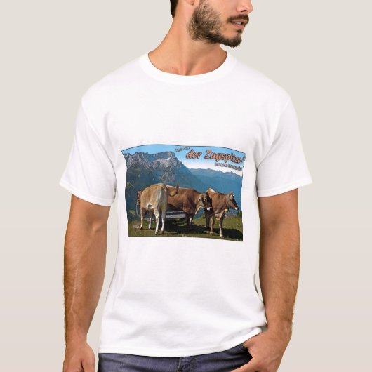 Hallo van de Zugspitze. T-shirt (Voorkant)
