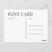 Hallo Van Detroit Briefkaart (Achterkant)