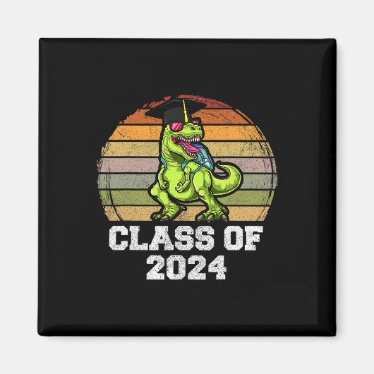 Hallo Van dinosauruskleding Magneet (Voorkant)