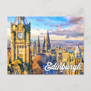 Hallo Van Edinburgh, Schotland, Verenigd Koninkrij Briefkaart