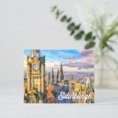 Hallo Van Edinburgh, Schotland, Verenigd Koninkrij Briefkaart (Staand voorkant)