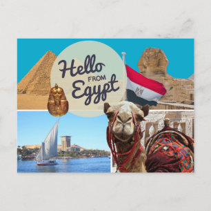 Hallo Van Egypte Briefkaart