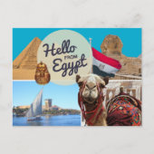 Hallo Van Egypte Briefkaart (Voorkant)