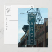 hallo van... Fargo, ND Briefkaart (Voorkant / Achterkant)