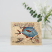 Hallo - van Florida Briefkaart (Staand voorkant)