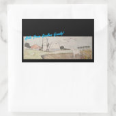 Hallo Van Goodhue County Rechthoekige Sticker (Tas)