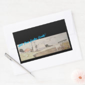 Hallo Van Goodhue County Rechthoekige Sticker (Envelop)