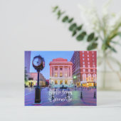 hallo Van Greenville, South Carolina Briefkaart (Staand voorkant)