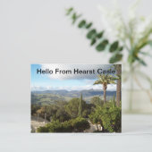 hallo van Hearst Castle Briefkaart (Staand voorkant)