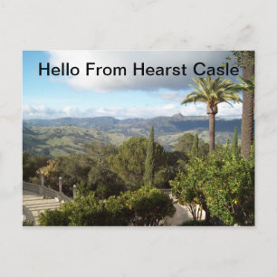 hallo van Hearst Castle Briefkaart