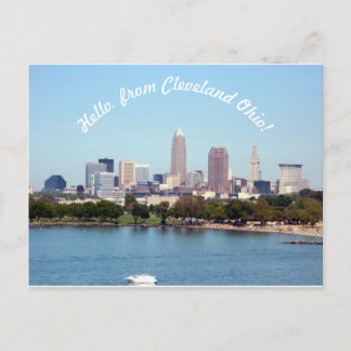 hallo van het Briefkaart Cleveland OH