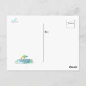 hallo van het Briefkaart Iowa (Achterkant)