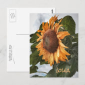 hallo van het Briefkaart Iowa (Voorkant / Achterkant)
