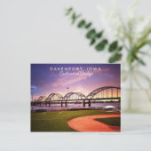 hallo van het Briefkaart Iowa (Staand voorkant)