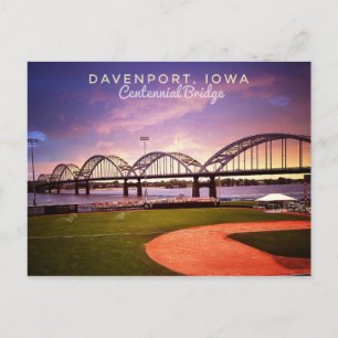 hallo van het Briefkaart Iowa