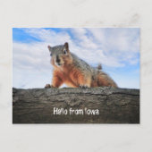 hallo van het Briefkaart Iowa (Voorkant)
