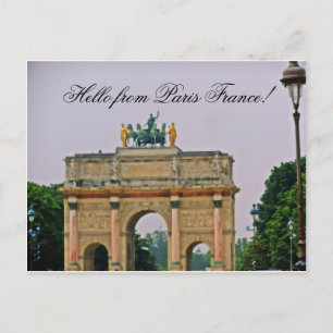 HALLO VAN HET BRIEFKAART PARIS