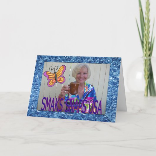 Hallo van het Strand Kaart (Achterkant)