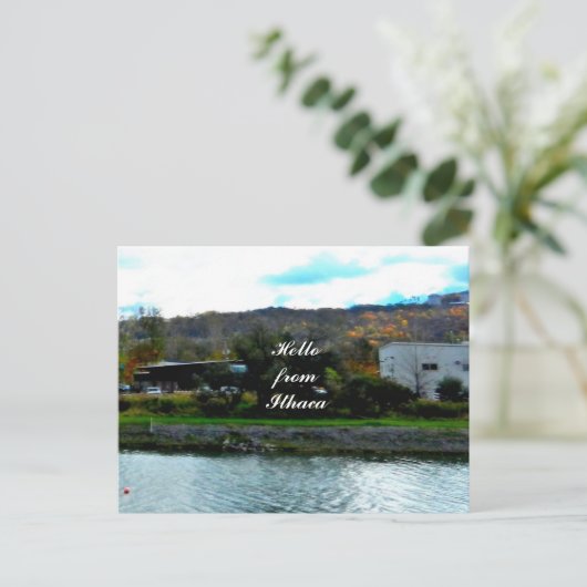 HALLO VAN ITHACA BRIEFKAART (Staand voorkant)