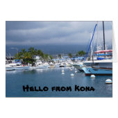 hallo van Kona, Hawaii (Voorkant Horizontaal)