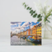 Hallo Van Kopenhagen, Denemarken Briefkaart (Staand voorkant)