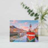 Hallo Van Kopenhagen, Denemarken Briefkaart (Staand voorkant)