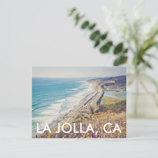 hallo van La Jolla, Torrey Pines Briefkaart (Staand voorkant)