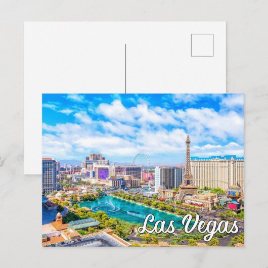 Hallo Van Las Vegas, Nevada, Verenigde Staten Briefkaart (Voorkant / Achterkant)