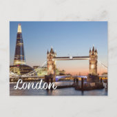 Hallo Van Londen, Engeland Briefkaart (Voorkant)